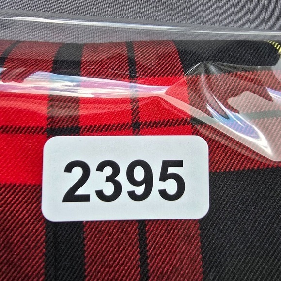 Topshop Red Tartan Plaid Leopard Print Blazer Mixed Pattern Jacket Woman Size 0 - Picture 12 of 12